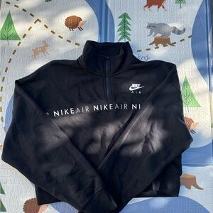 Nike Air Black Half-Zip Pullover